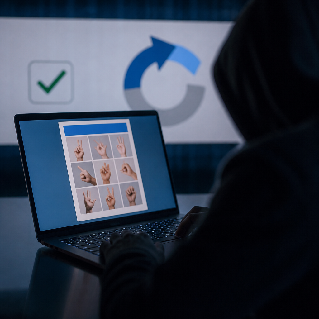 reCaptcha-Sicherheitslücke: Handgesten-Bot-Schutz durch Fotos aushebelbar